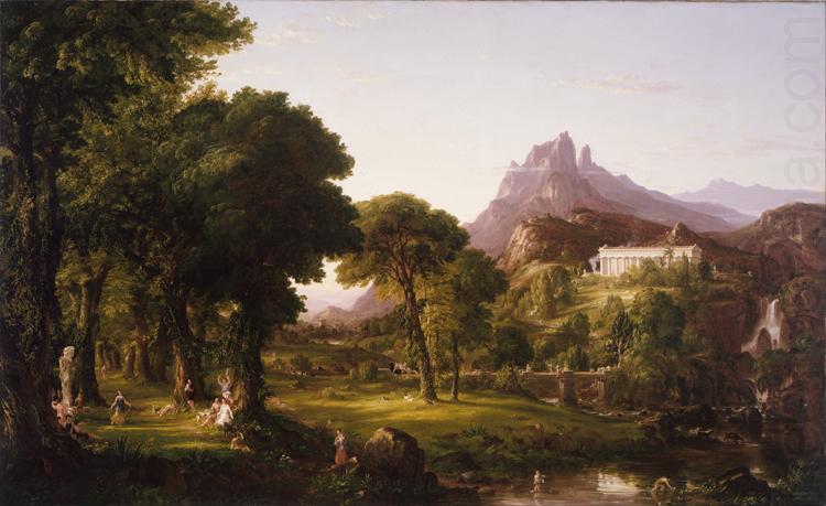 Dream of Arcadia (mk13), Thomas Cole